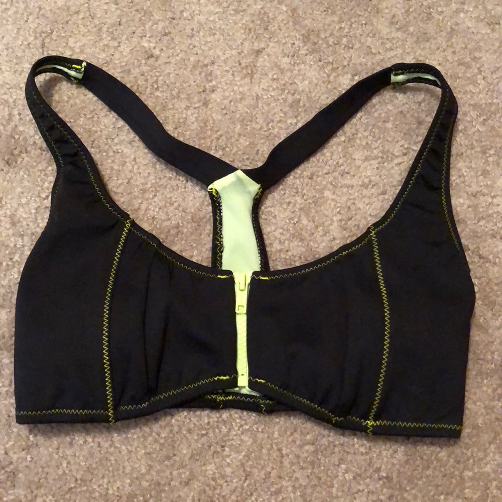 Black The Bikini Lab S bikini top. Worn twice!
